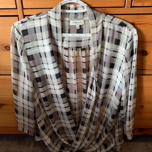 Babaton 100% silk blouse - Picture 2 of 3